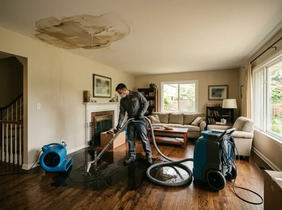 attic-pipe-burst-ceiling-drip-008 — frequently asked questions, Water Damage Restoration & Carpet Care in Seabrook, TX
